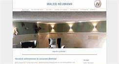 Desktop Screenshot of maler-jens-neumann.de